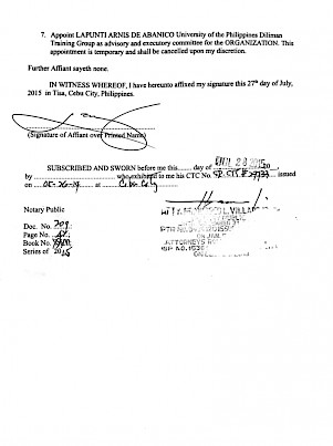 SGM Affidavit - Page 2