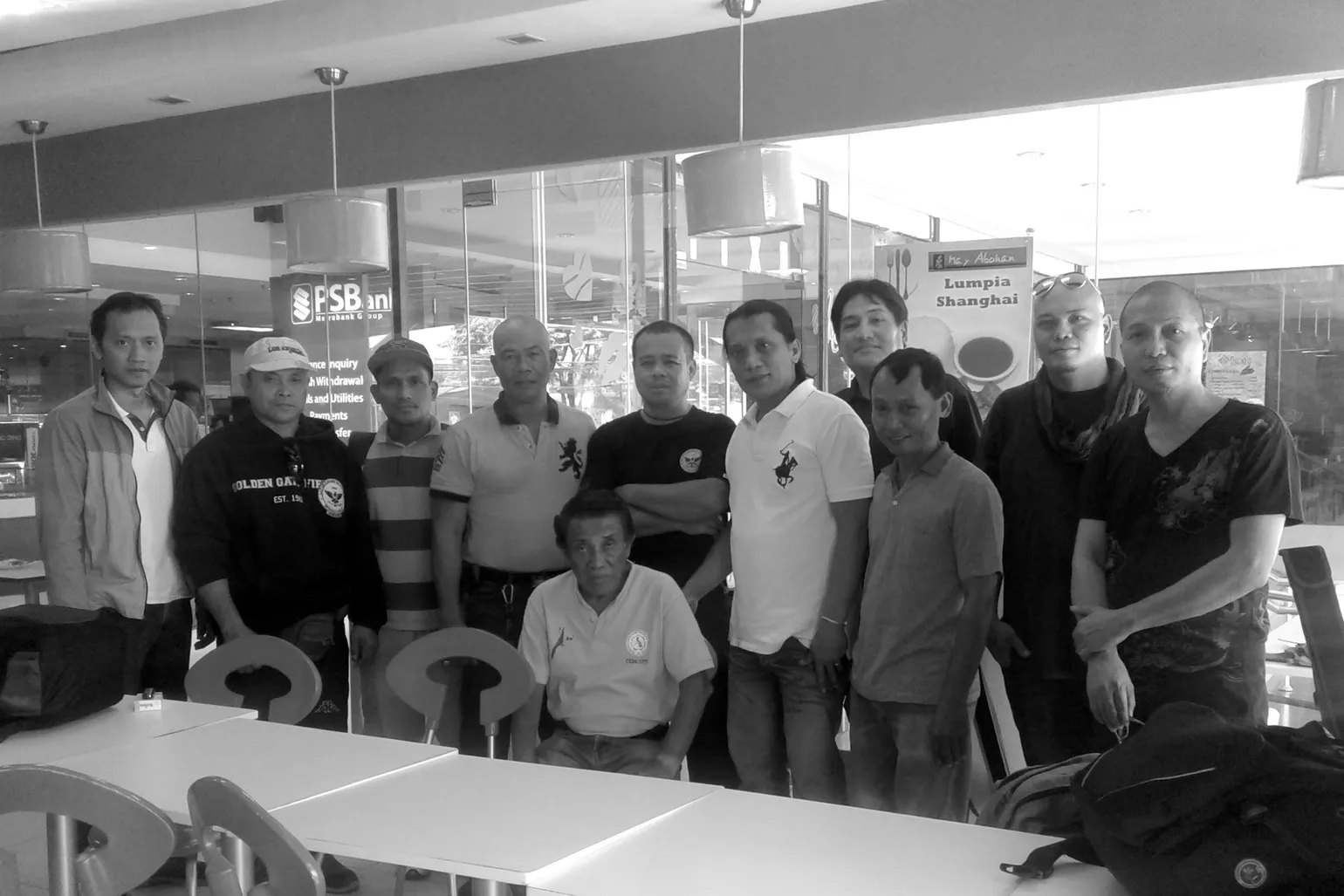 Lapunti Arnis De Abanico Supreme Grandmaster Undo Caburnay with Masters and Grandmasters and members of Lapunti Karilyon - Cebu City